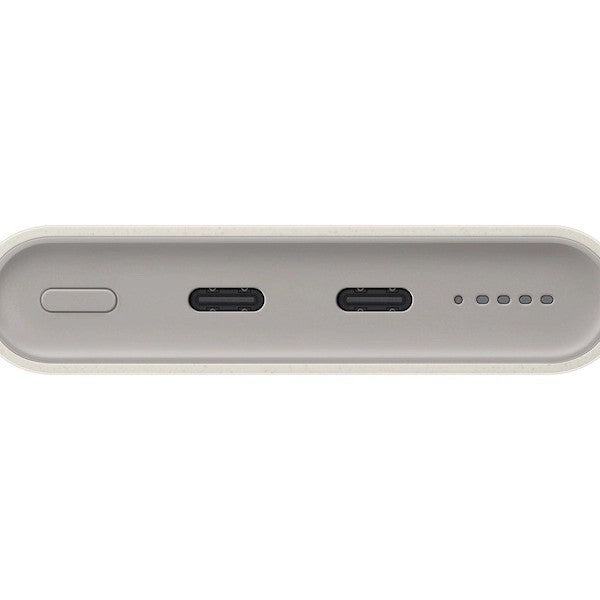 Slim Magnetic wireless power bank with built-in USB-C fast charge and textured eco-shell Bowlift