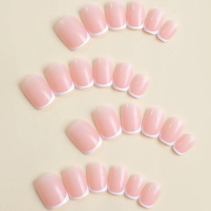 Luxury Glossy Press-On Nail Set Bowlift