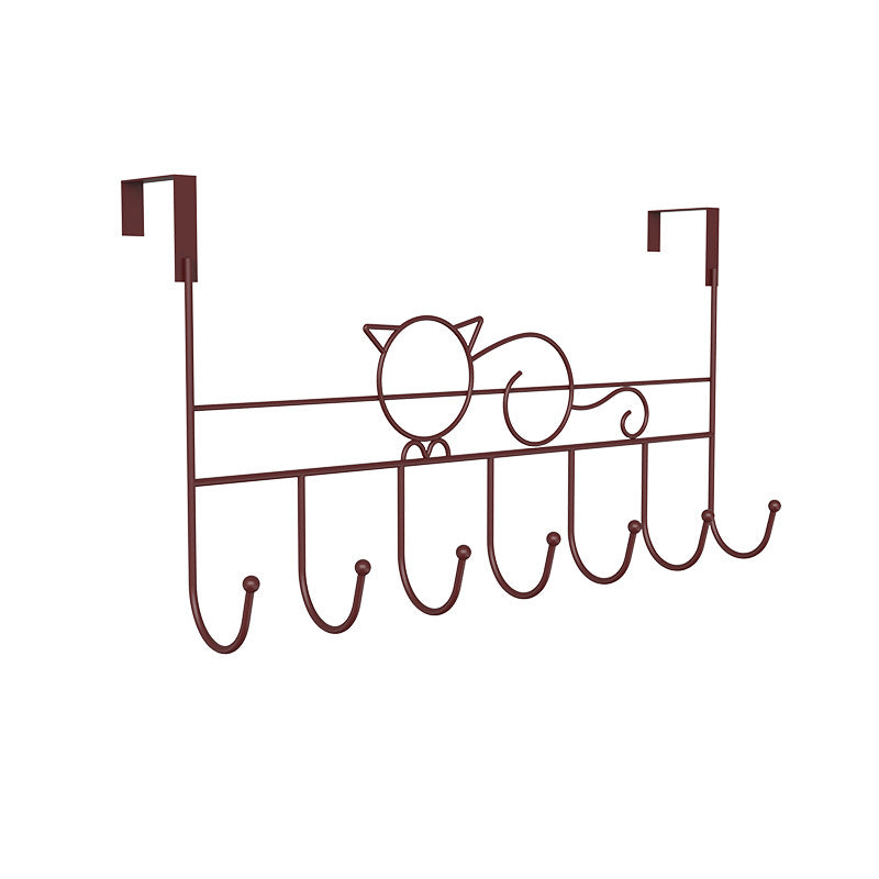 Cat-Themed Wall Hook Rack Bowlift