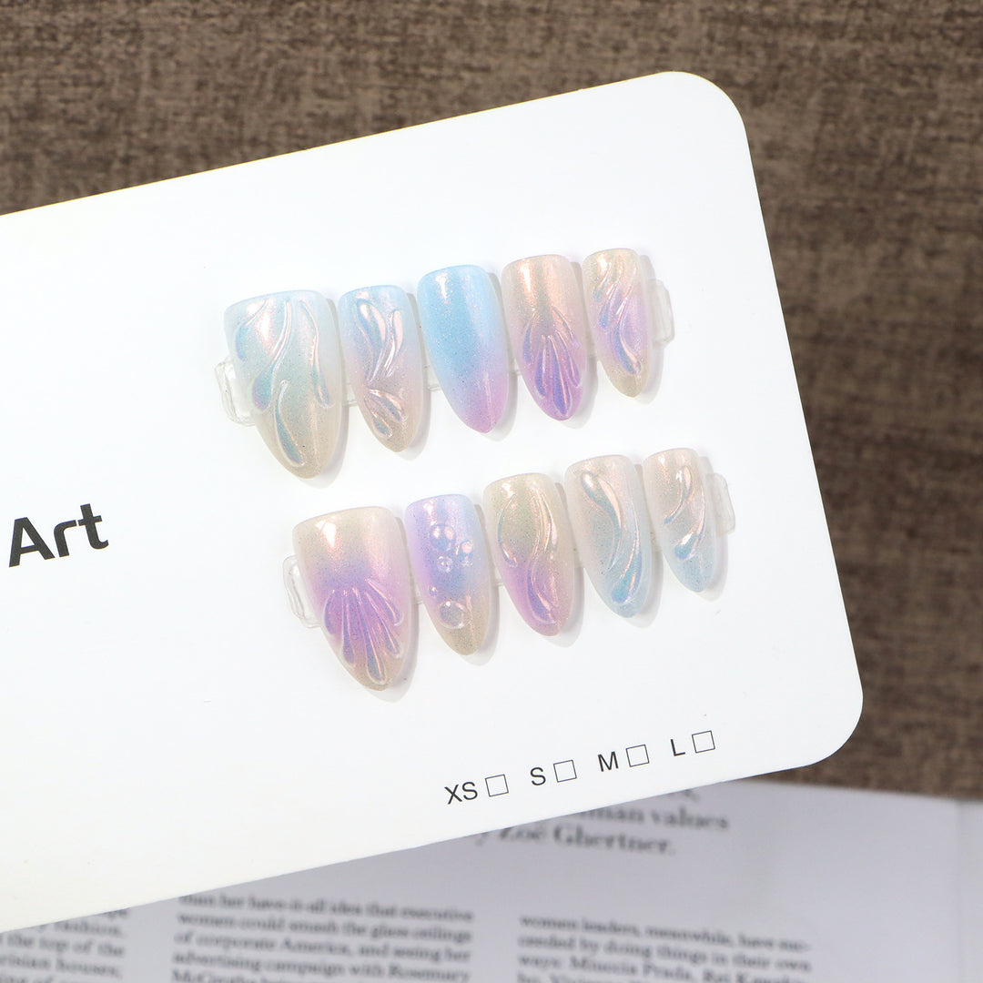 Holographic Nail Art Design Set Bowlift