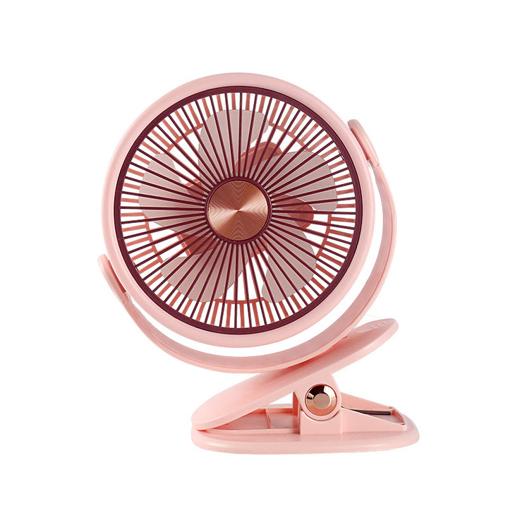 Ladies portable table fan with tiltable head and strong fan safety Bowlift