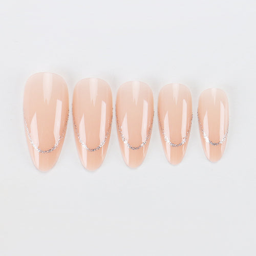 Glamorous Stiletto Nail Extensions Bowlift