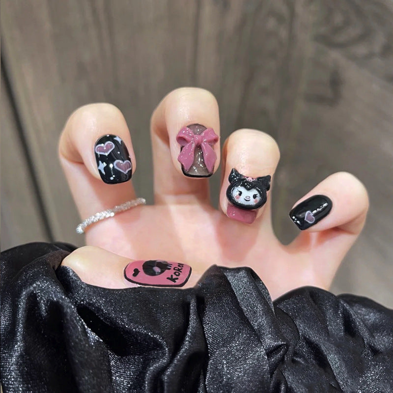 3D Character Nail Art Set Bowlift