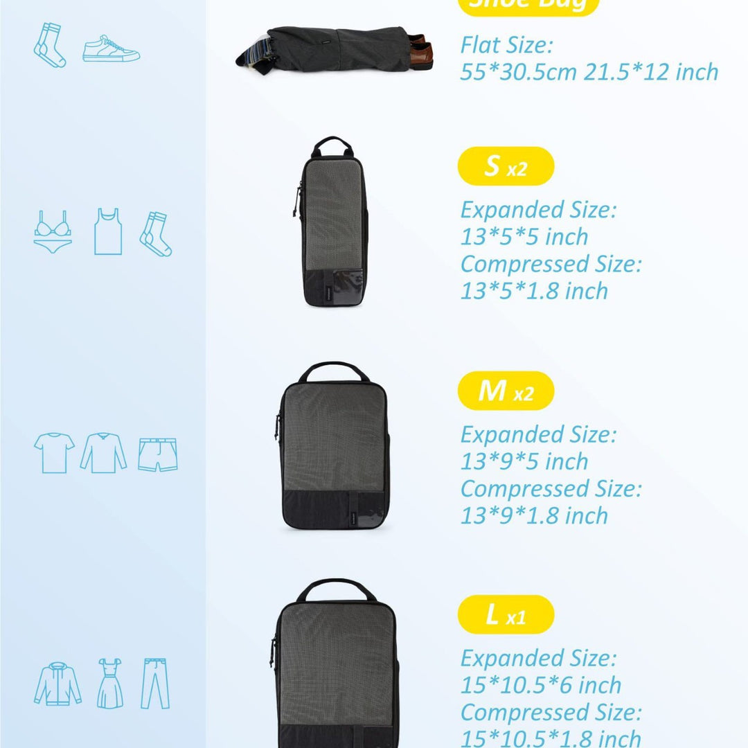 Unisex practical storage bags set Bowlift