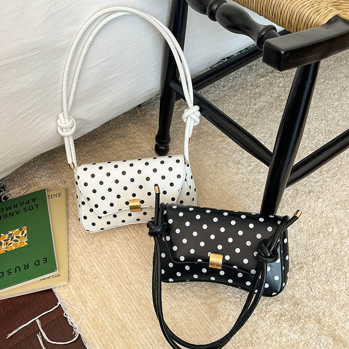 WoChic Polka Dot Shoulder Handbag Bowlift