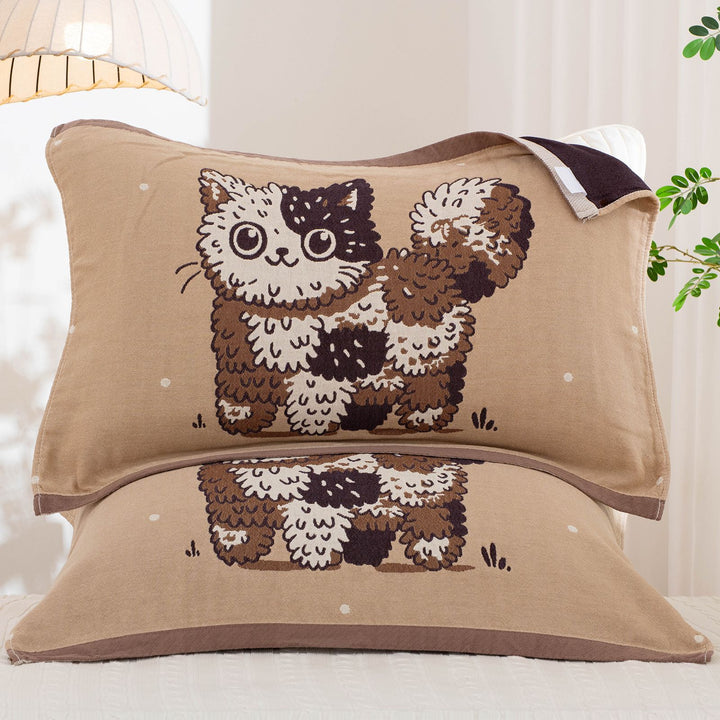 Women's pillowcase with cute dinosaur motif Bowlift