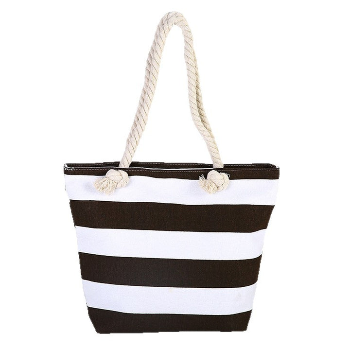 Beach bag made of high-quality canvas with robust rope handles Bowlift
