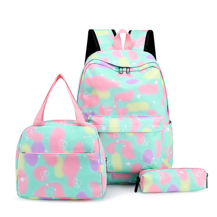 Colorful Multi-Piece Backpack Set Bowlift