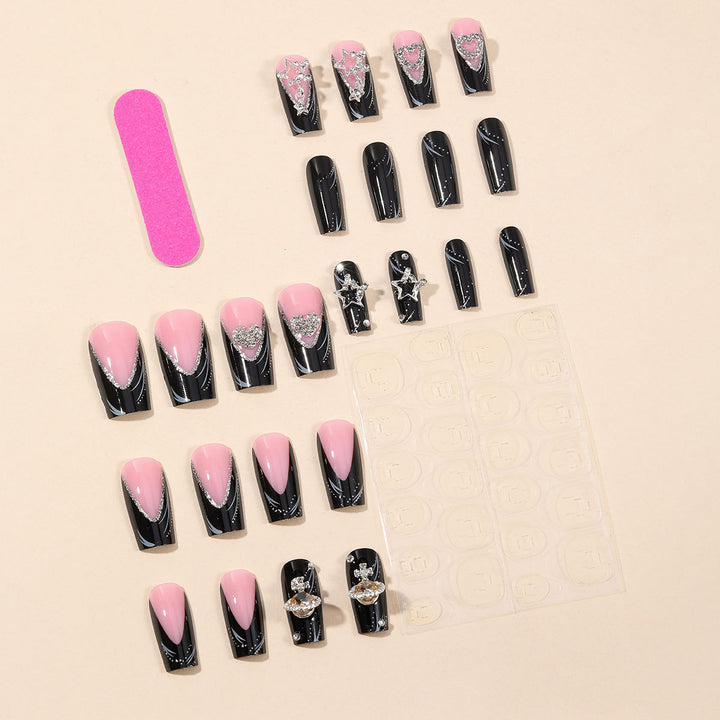 Elegant 3D Nail Art Extensions Bowlift