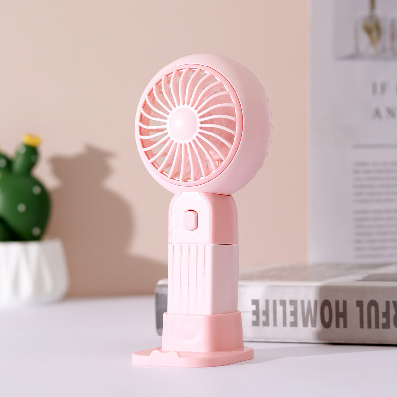 Unisex Portable USB Fan with Ergonomic Stand Bowlift