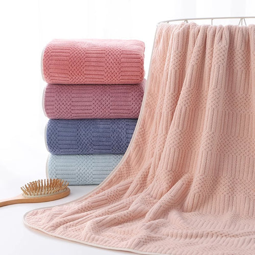 Terry Bath Wrap Blanket with Durable Handles Bowlift