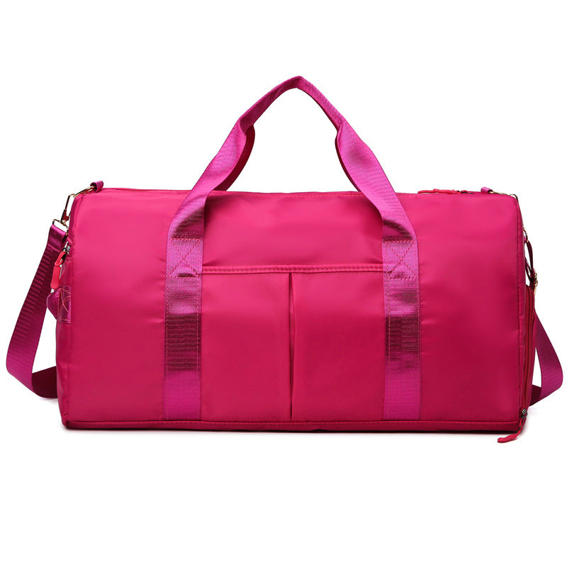 Athletic travel bag with practical storage system Bowlift