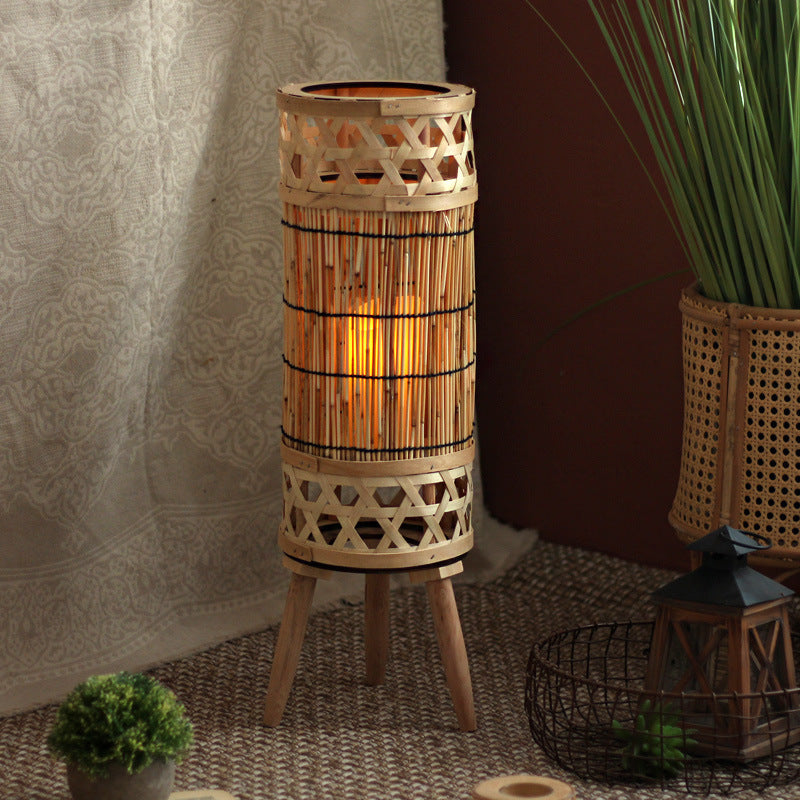 Handcrafted Floor Lamp Bowlift