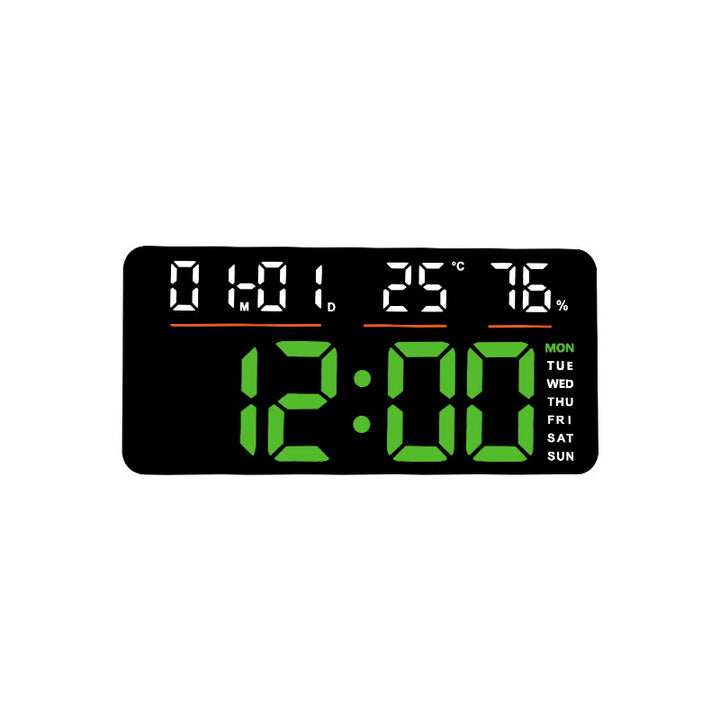 Digital Multifunction Alarm Clock with Temperature and Weather Display Bowlift