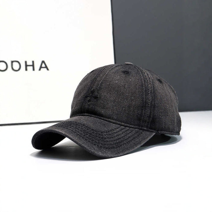 Men's Adjustable Denim Cap Bowlift