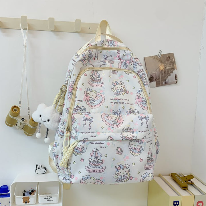 Cute Character Design School Backpack