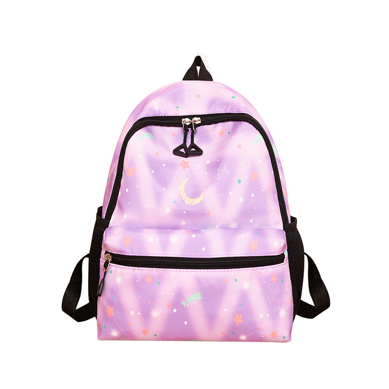 Cute Animal-Print School Backpack Bowlift