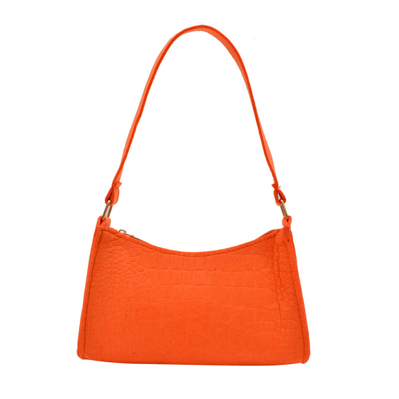 WoCrocodile Textured Mini Shoulder Handbag Bowlift