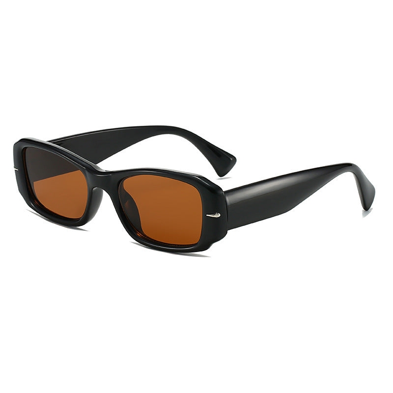Retro-Inspired Thick Frame Sunglasses Bowlift