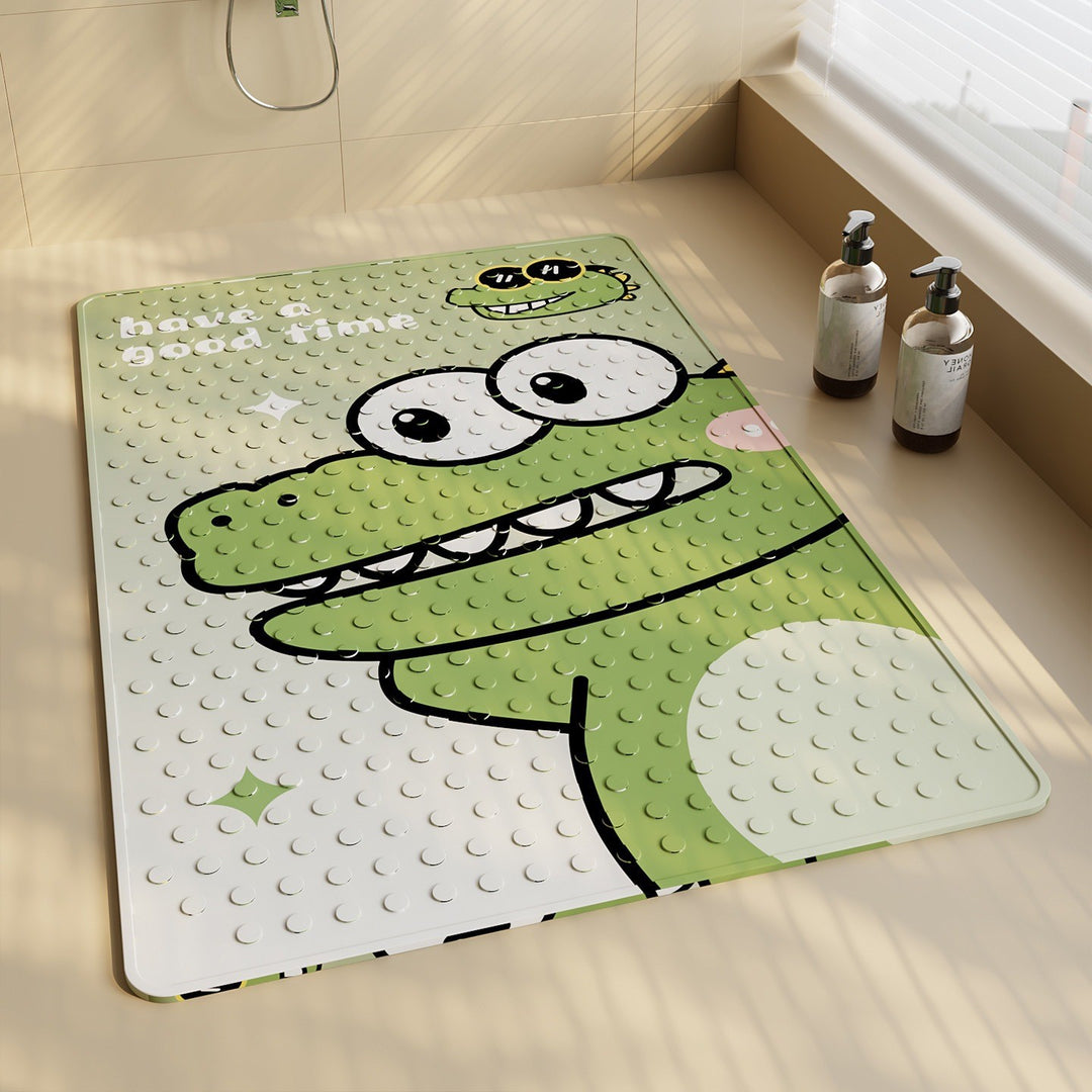 Unisex Fun Shark-Themed Bath Mat Bowlift
