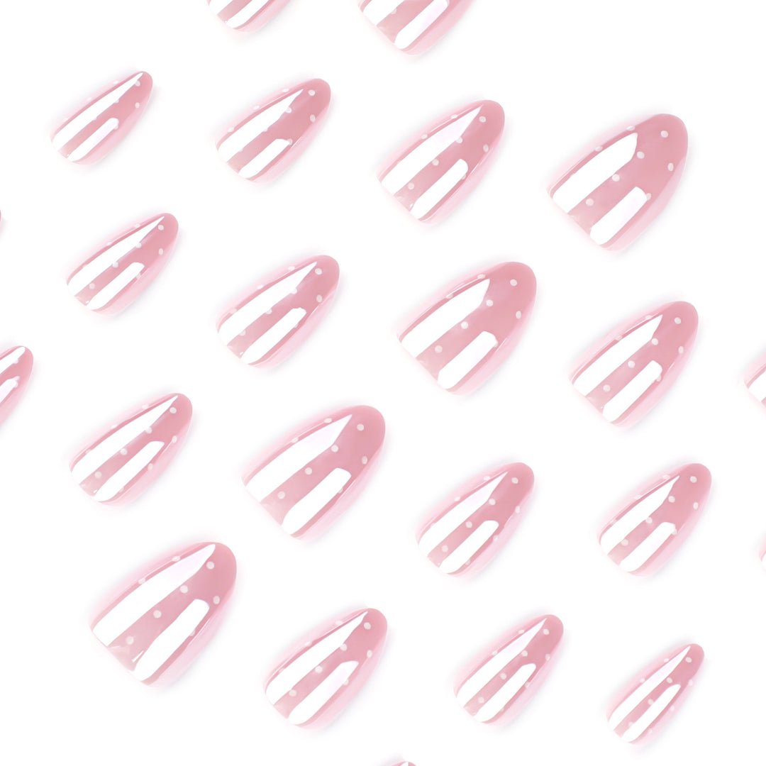 Elegant Nail Extensions with Gloss Finish Bowlift