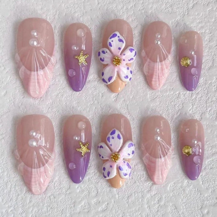 Luxe Decorative Press-On Nail Collection Bowlift