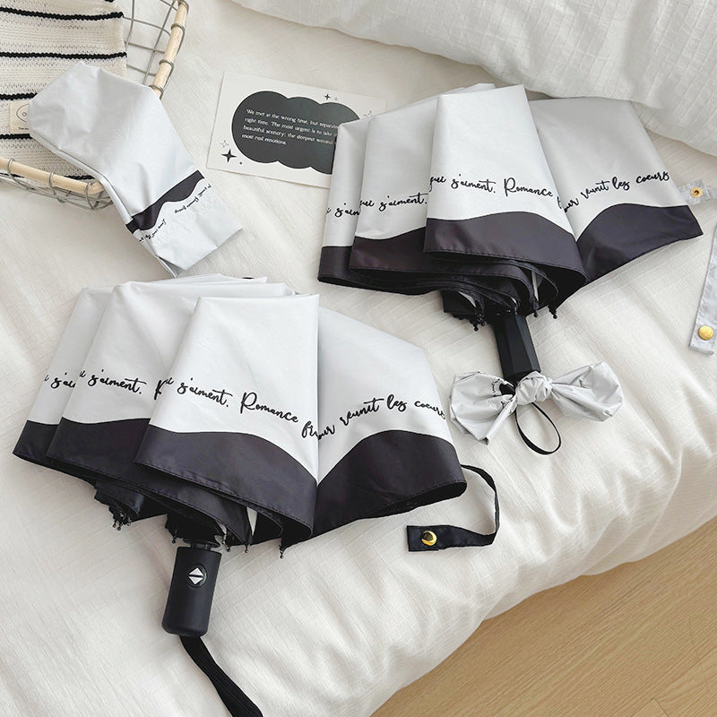 Women Folding Umbrella with Stylish Design and Practical Storage System Bowlift