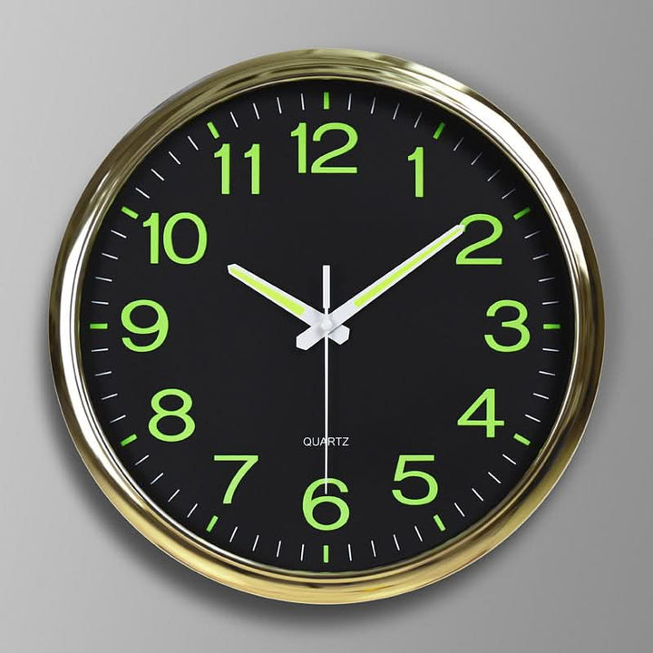 BowLift | Silent LED Wall Clock 12" for Classroom