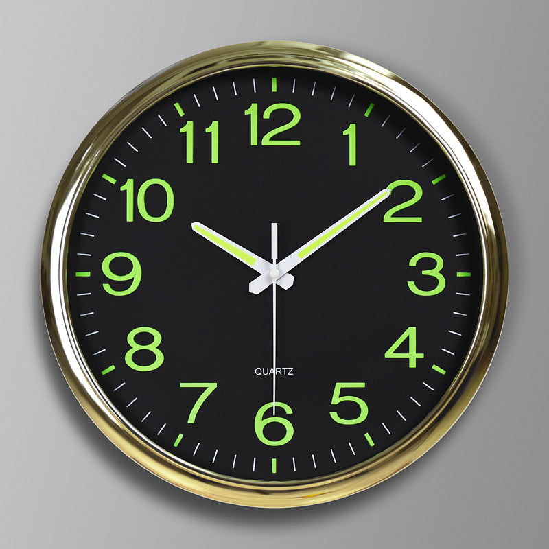 BowLift | Silent Classroom Clock 30 cm - Silent & Illuminated Time