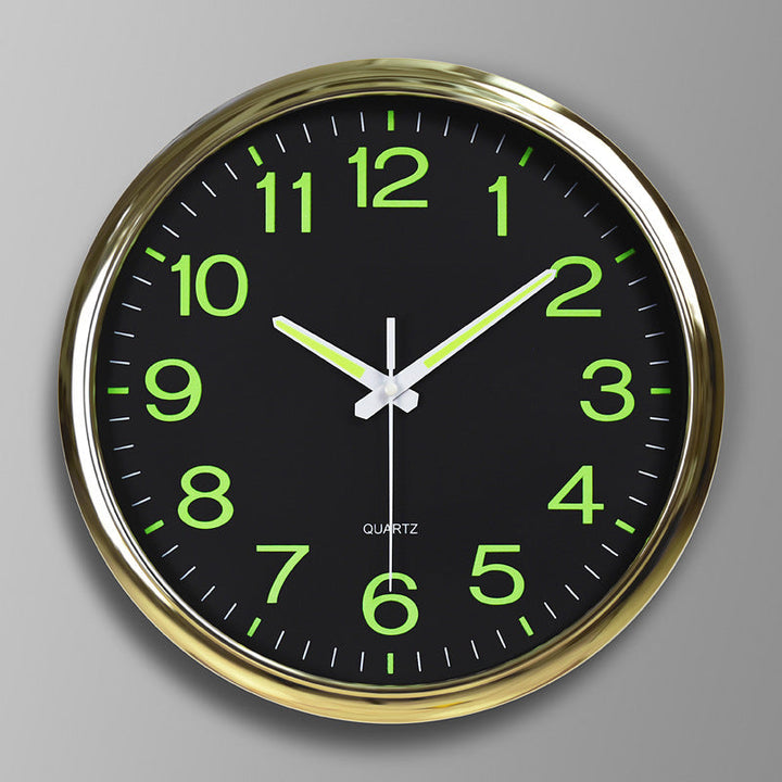 BowLift | Silent Classroom Clock 30 cm - Silent & Illuminated Time