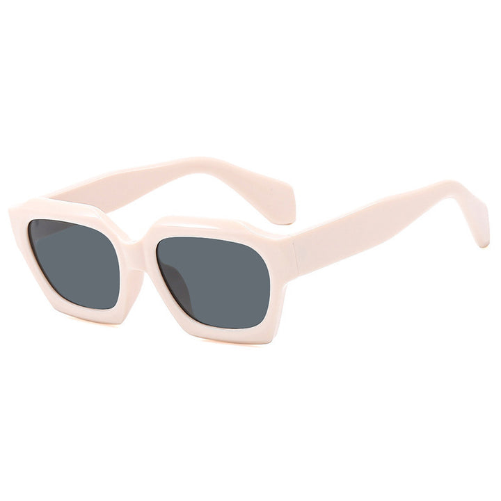 Women's trendy geometric sunglasses with unique design Bowlift