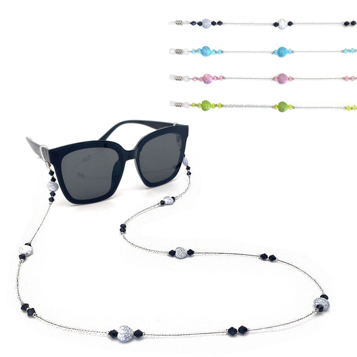 Decorative Beaded Eyewear Retainer Bowlift