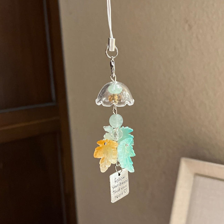 Inspirational Flower Pendant Charm Bowlift