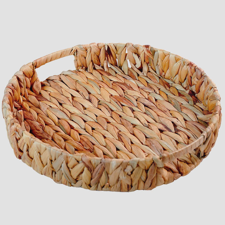 Handcrafted decoration basket with wavy edge Bowlift