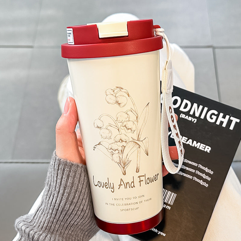 Women insulated travel mug with aroma protection Bowlift