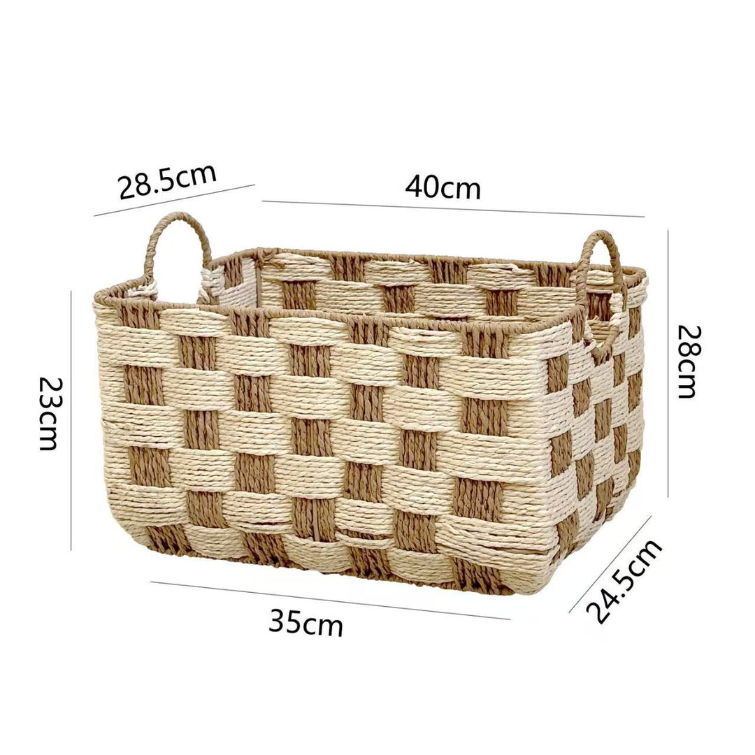 Natural Fiber Storage Basket Bowlift