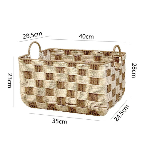 Natural Fiber Storage Basket Bowlift