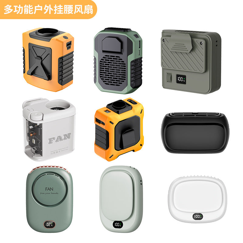 Unisex Portable Rechargeable Clip-On Battery Pack Bowlift