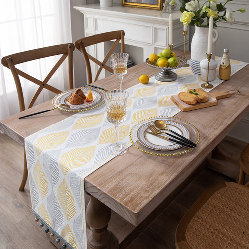 Elegant Textured Table Runner