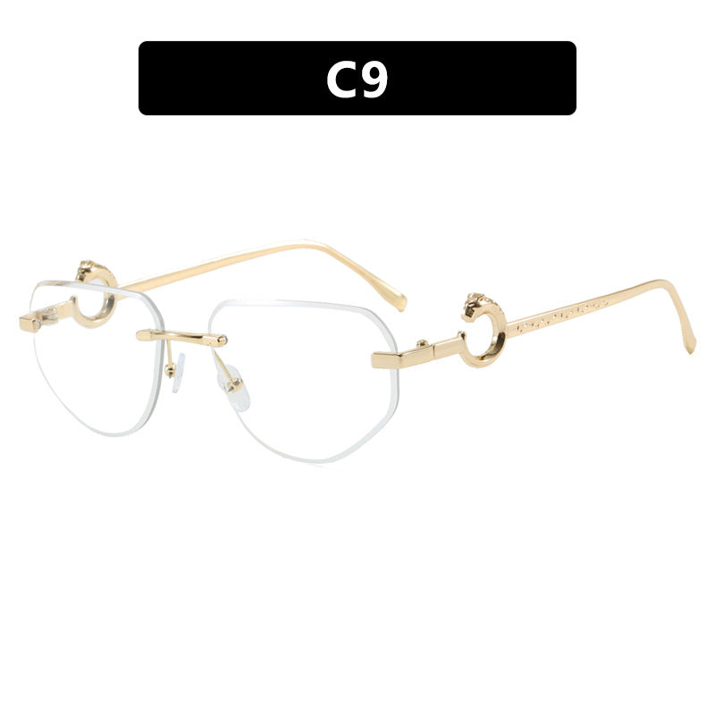 Women's trendy chic sunglasses in modern design with delicate metal frame Bowlift