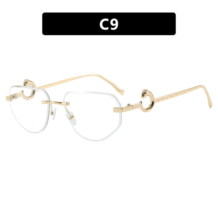 Women's trendy chic sunglasses in modern design with delicate metal frame Bowlift
