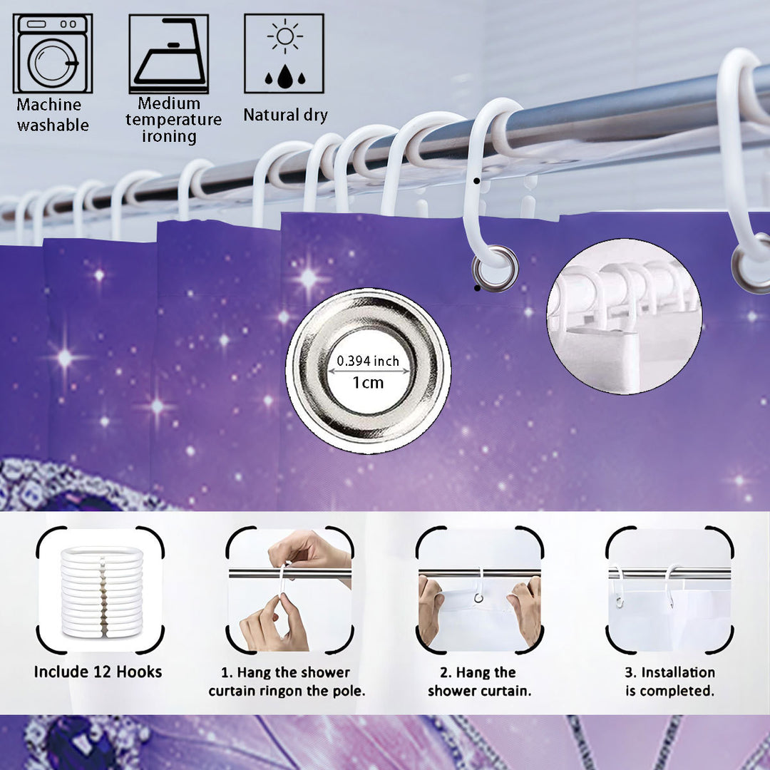 Bunny-Themed Digital Bathroom Decor Set Bowlift