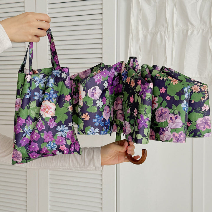 Women's multifunctional shoulder bag with floral design Bowlift