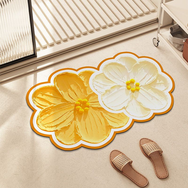Decorative Floral Area Rug