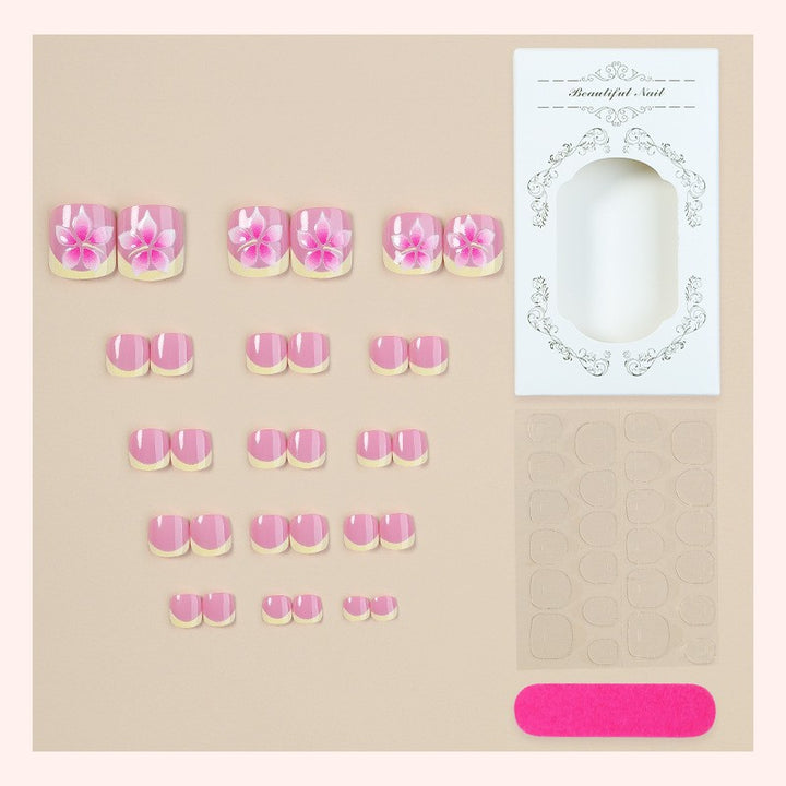 Decorative Toe Nail Art Bowlift