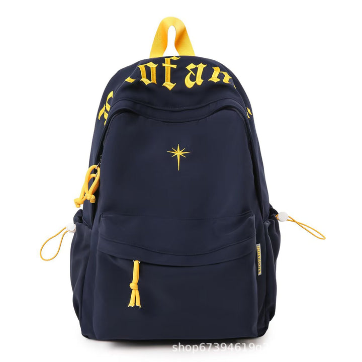 Fashion-Forward Embroidered Backpack Bowlift