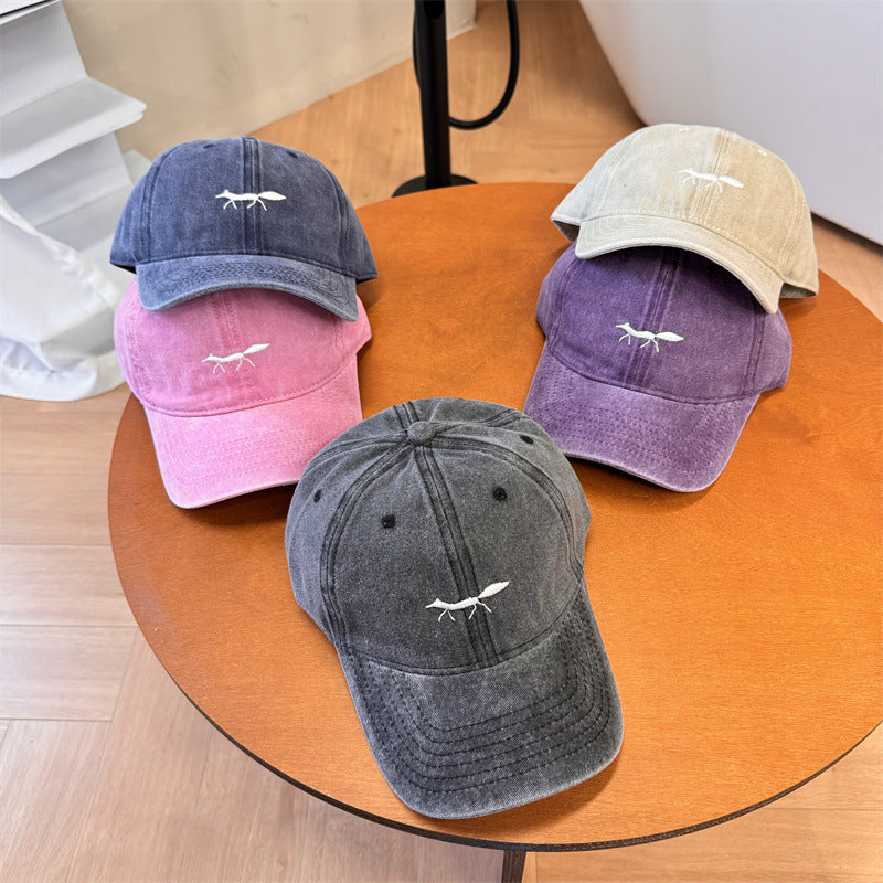 Men's Casual Graphic Denim Baseball Cap Bowlift