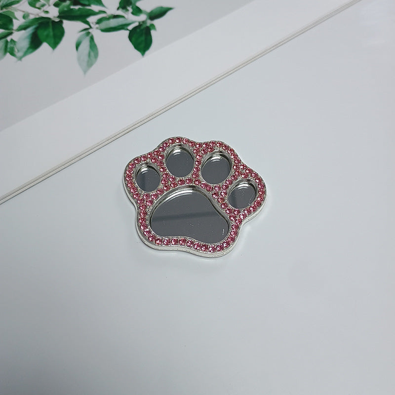 Cute Paw Print Mirror Bowlift