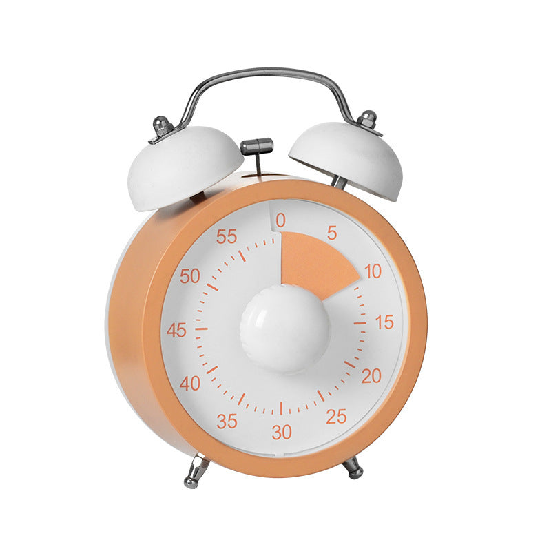 Classic Alarm Clock with Analog Display and Nostalgic Design Bowlift