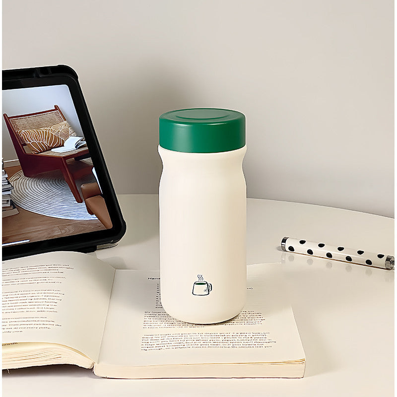Women’s insulated drinking bottle with practical screw cap and ergonomic design Bowlift